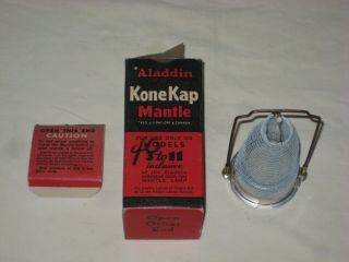Vintage Aladdin Konekap Mantle Oil Lamp Model 3 To 11 Nos Kerosene Coal