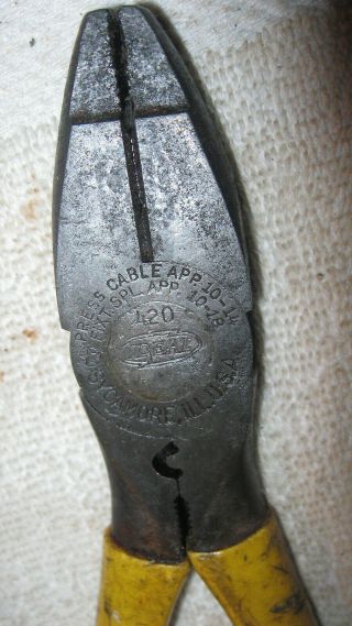 Vintage Antique Rare Ideal 1918 Sycamore Il Usa Tool Lineman 