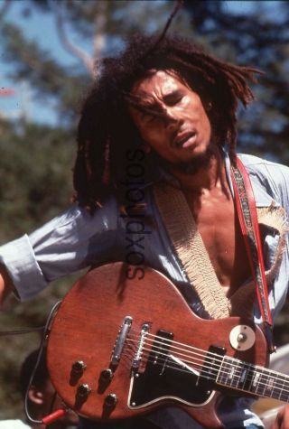 Mg96 - 012 Bob Marley Vintage 35mm Color Slide