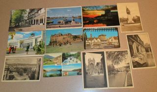 12 Postcards From The United Kingdom,  Uk: Ireland,  Scotland,  Wales,  Others