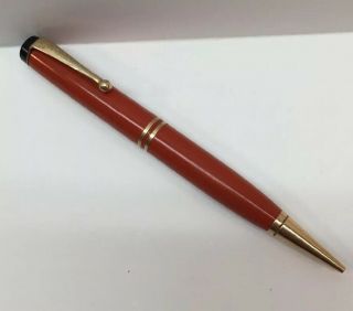 Parker Vintage Big Red Orange Duofold Pencil