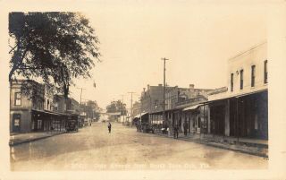 Fl 1910’s Real Photo Florida Ohio Avenue South In Live Oak,  Fla - Suwanee County
