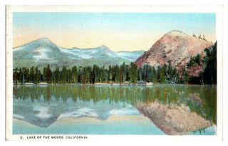 Lake Of The Woods,  Ca El Dorado County Postcard 5f (2) 28