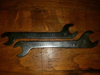 Rare 1928 Date Code Plomb Los Angeles 22 1/2 Degree Wrenches By Alphonse Plomb