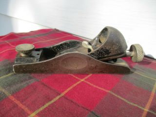 Vintage Stanley 60 1/2 Low Angle Block Plane Tool Parts Or Restore
