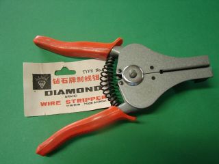 Vintage Diamond WIRE STRIPPERS Type 2 NOS S/H IN USA 2