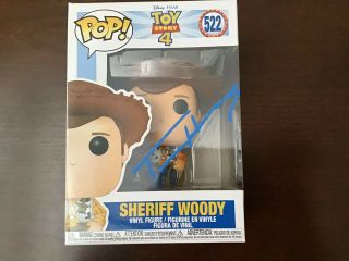 Tom Hanks/ Sheriff Woody Signed Funko Pop With
