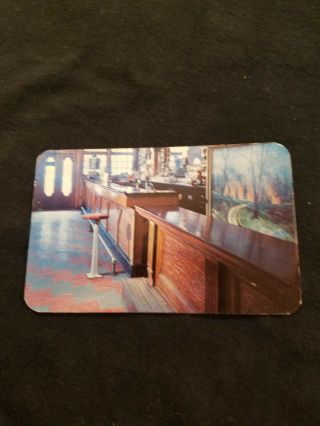The John Lewis Bar At Taft Hotel Western Montana - Old Postcard 23604 - B