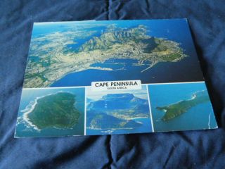 South Africa The Magnificent Cape Peninsula.  Robben Island Table Bay & Houtbay