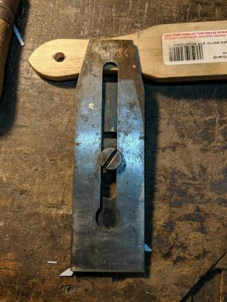 Vintage Stanley Sweetheart Plane Iron,  Chip Breaker Made In Usa