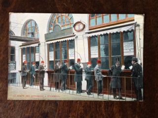 La Poste Imp.  Ottomane A Stamboul.  Istanbul.  E.  L.  10.  Postcard.