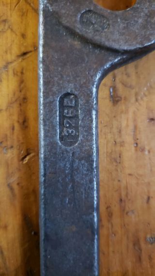 Vintage International Harvester 1326 - E Open End Wrench 3/8 