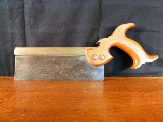 Vintage Tyzack Sons & Turner 8 " Dovetail Saw