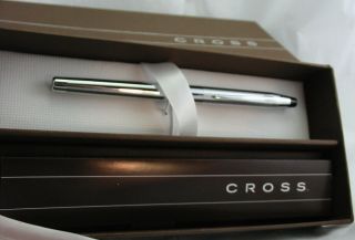 Fathers Day Cross Chrome Century Fine Porous Point Rollerball Pen Usa
