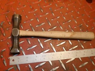 Nos Double Pein Hammer Leather Shoe Maker Saddlery Cobblers Tool