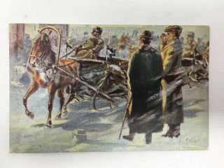 1912 The May Company Advertising Postcard Art Calendar