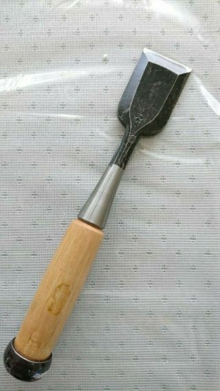 Japanese Chisel Nomi With Sign Carpentry Tool Japan Blade 36mm