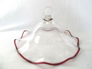Antique Glass Smoke Shade - For Victorian Hanging Oil Lamp