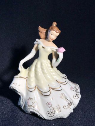 Lenox Disney Showcase Porcelain Belle’s Magical Moments Beauty And The Beast