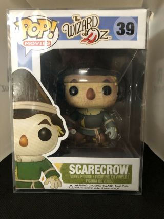 Funko Pop Movies The Wizard Of Oz Scarecrow 38 Rare Valuted Retired