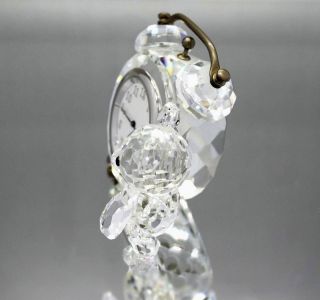 Swarovski Crystal Kris Bear Table Clock Model 212687 2