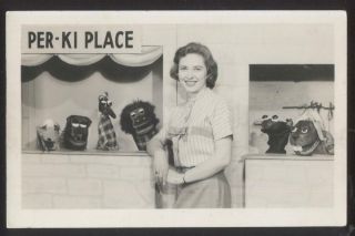 Postcard Lancaster Pennsylvania/pa Wgal Tv Puppet Show Per - Ki Place 1952