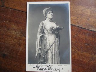 Ellen Terry | Post Card | Signed,  By Window And Grove,  No 90 F