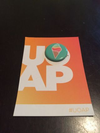 Uoap Universal Orlando Passholder Pin Button Volcano Bay Water Park 2019 Limited