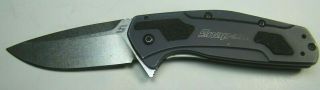 Kershaw Snap On Hype So84gry Gray Knife Speedsafe ($124 Knife) Rare