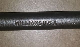 Vintage WILLIAMS Tools 1 - 1/16 