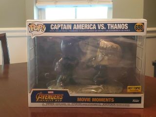 Funko Pop Movie Moments Marvel Avengers Infinity War Captain America Vs.  Thanos