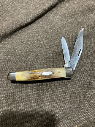 1979 Case Xx 5292 Ssp Bradford Centennial Texas Jack Knife Stag Handles