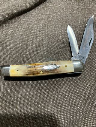1979 Case XX 5292 SSP Bradford Centennial Texas Jack Knife Stag Handles 2