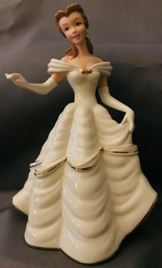 Lenox Disney Beauty And The Beast " Belle " My Heart Is Yours Figurine Make Offer