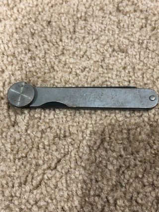 Vintage Starrett No.  172A Thickness Feeler Gage Tool - NOS? - Mechanic Machinist 2