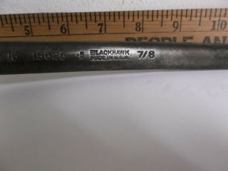 Vintage Blackhawk Mfg 15626 Deep offset Box End Wrench 13/16  x 7/8 3