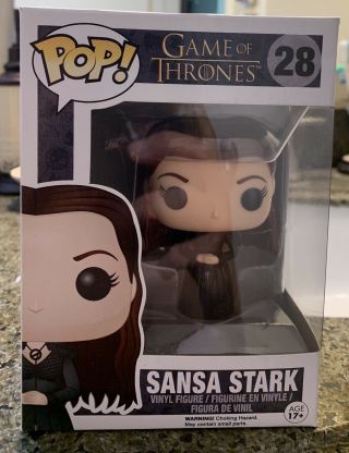 Game Of Thrones - FUNKO POP Sansa Arya Stark ECCC Vaulted 28 76 Set 2