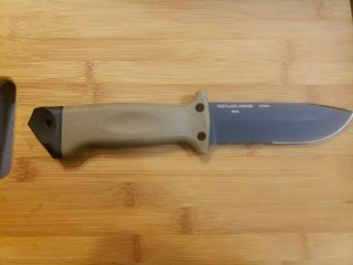 Gerber Lmf Ii Survival Knife In Sheath W/thigh Rig Attachment / Coyote Brown