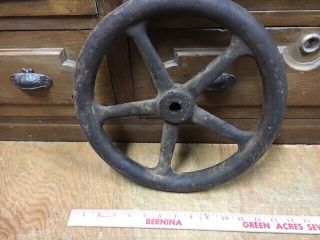 Buffalo Blacksmith Drill Cast Iron Flywheel Antique 12 3/4 " Forge Anvil Interest