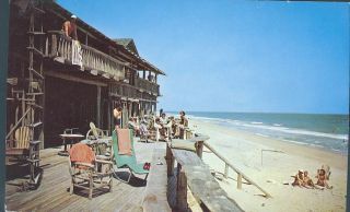 Florida,  Vero Beach Driftwood By The Sea 1951 Beach View Adv (fl - V)