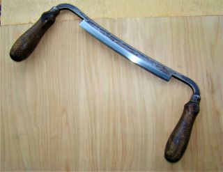Vintage Draw Knife Old Woodworking Tools