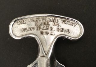 Rare Vintage Cleveland Twist Drill Co.  - Pipe Cleaner - Made In Usa - Tobacciana