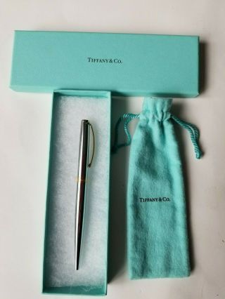 Tiffany & Co Germany Silver Pen And Bag