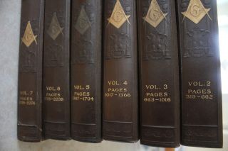 Mackey’s Revised History of Freemasonry,  by Robert Ingham Clegg,  6 volumes,  1921 3