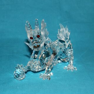Swarovski Crystal Figurine 208398 No Box 1997 Dragon