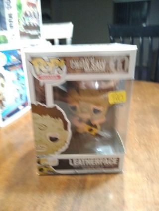 Funko Pop Leatherface 11 Vaulted Texas Chainsaw Massacre In Protector