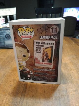 Funko Pop Leatherface 11 VAULTED Texas Chainsaw Massacre in Protector 3