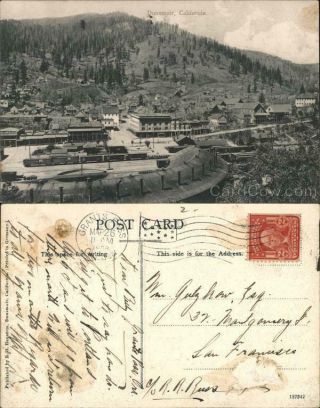 1908 Dunsmuir,  Ca View Of City Siskiyou County California Antique Postcard