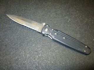 Gerber Usa - Covert Folder - 154cm - Applegate Fairbairn Combo Blade Knife - Ex