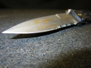 Gerber USA - Covert Folder - 154CM - Applegate Fairbairn Combo Blade Knife - EX 3